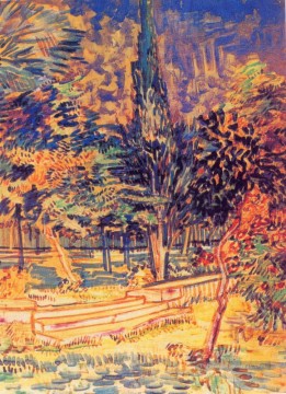 Vincent Van Gogh œuvres - Marches de pierre dans le jardin de l’asile Vincent van Gogh